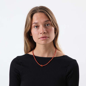 Collar Corto Salerno Rojo Tatienne