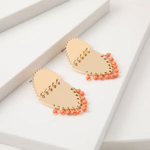 Aros Mediano Vacay Charms 20 Dorado i-D