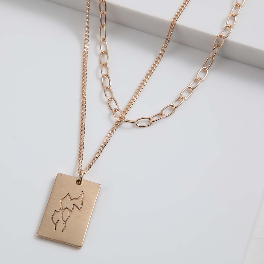 Collar Corto Vacanza Dorado i-D