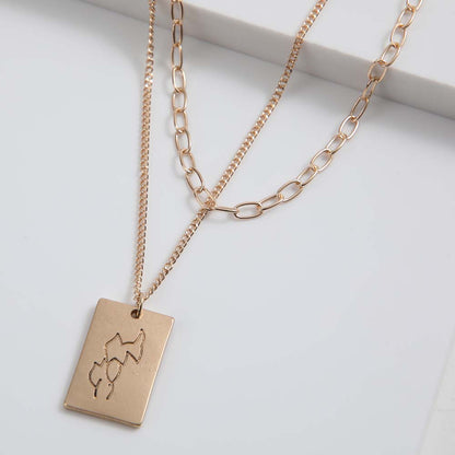 Collar Corto Vacanza Dorado i-D