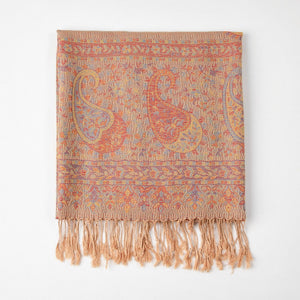 Pañuelo Jacquard Karla Beige Tatienne