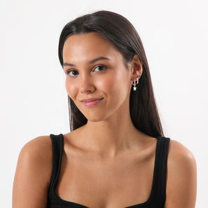 Aros Set Sabina Plateado i-D