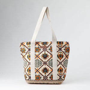 Cartera Hombro Canvas Hierro Multicolor Tatienne