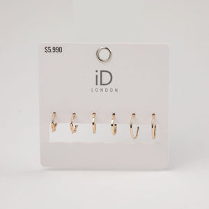 Aros Set Lima Dorado i-D