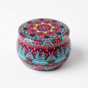 Joyero Metálico Mandala Celeste Humana