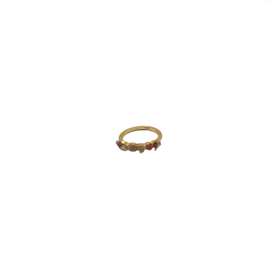 Anillo Garden Dorado Humana