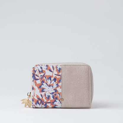 Billetera Mediana Kel Beige i-D