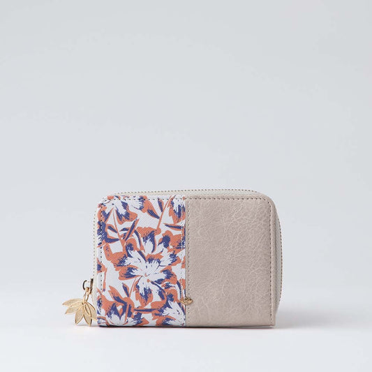 Billetera Mediana Kel Beige i-D