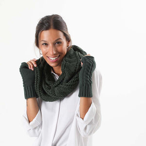 Guante Verde Grin Humana