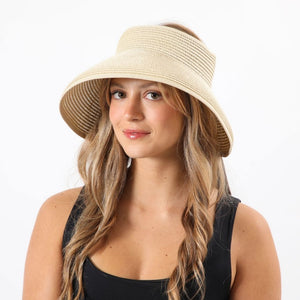 Sombrero Visera Soda Beige Tatienne