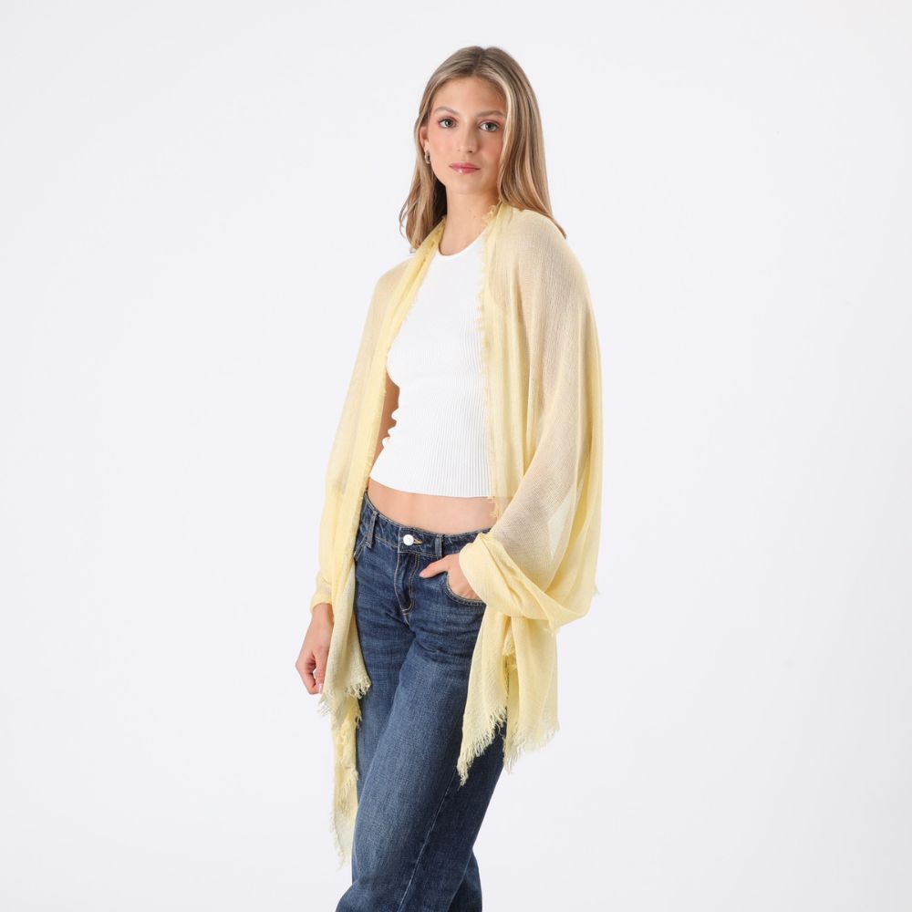 Pañuelo Liso Samy Amarillo Humana