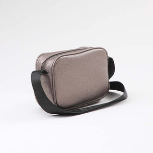 Cartera Cruzada Plata Humana