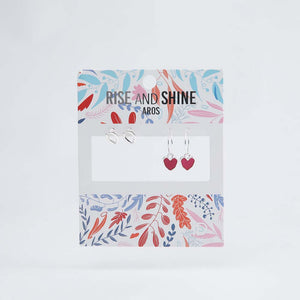 Set Aros Brillier Rojos i-D