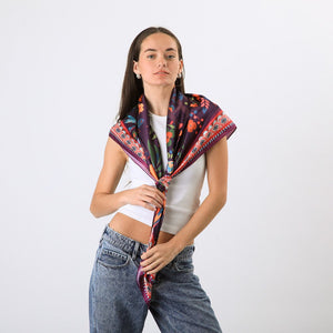 Pañuelo Bandana Maxi Layan Purple Box Humana
