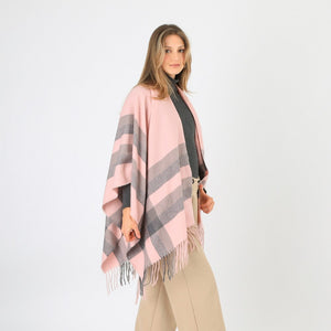 Poncho Puka Rosado Tatienne