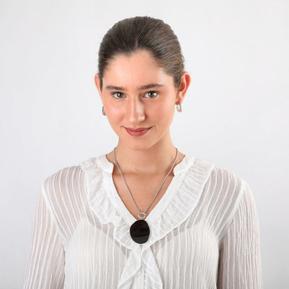Collar Corto Gisela Silver Tatienne