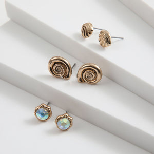 Set de 3 aros Marlow Dorado ID