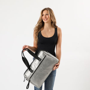 Bolso Lagos Plateado i-D