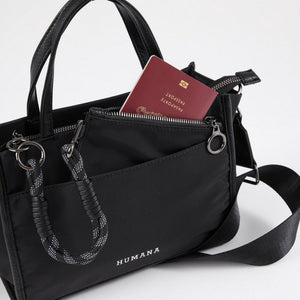 Cartera Cruzada Celia Negro Humana