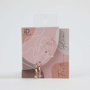 Set Aros Sparks Dorado i-D