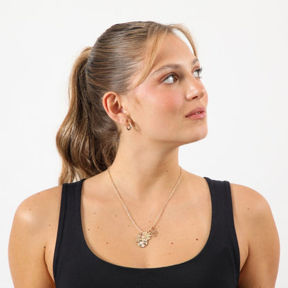 Collar Largo Vacay Charms Dorado i-D