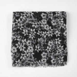 Pañuelo Estampado Nia Negro Tatienne