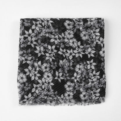 Pañuelo Estampado Nia Negro Tatienne