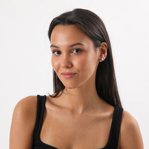 Aros Set Naomi Plateado i-D