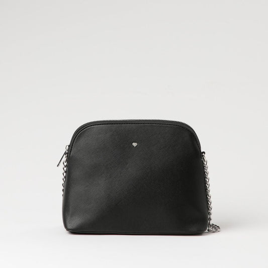 Cartera Cruzada Arouca Black Negra i-D
