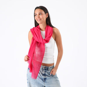 Pañuelo Solid Elsa Fucsia Id