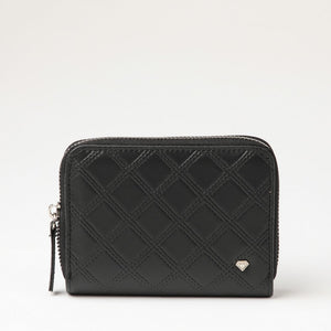 Billetera Mediana Ancona Negro I-D