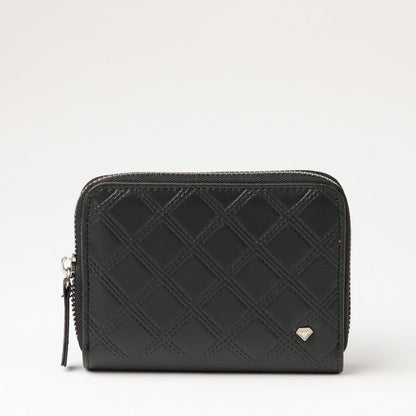 Billetera Mediana Ancona Negro I-D