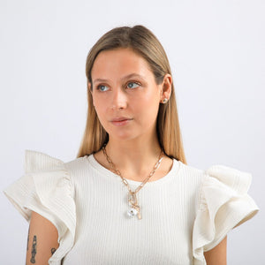 Set De Collar Cali Dorado Humana