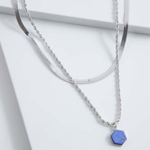 Collar Corto Andalucía Azul Humana