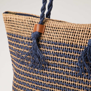 Cartera Playa Margarita Azul Tatienne