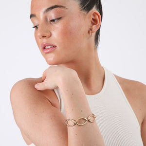 Pulsera Narcisa Dorado ID