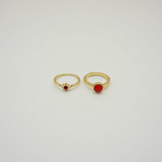 Anillo Set Desert Dorado Tatienne