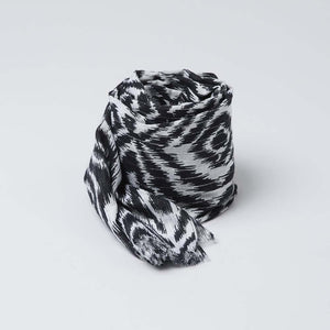 Pañuelo Estampado Luz Negro Humana