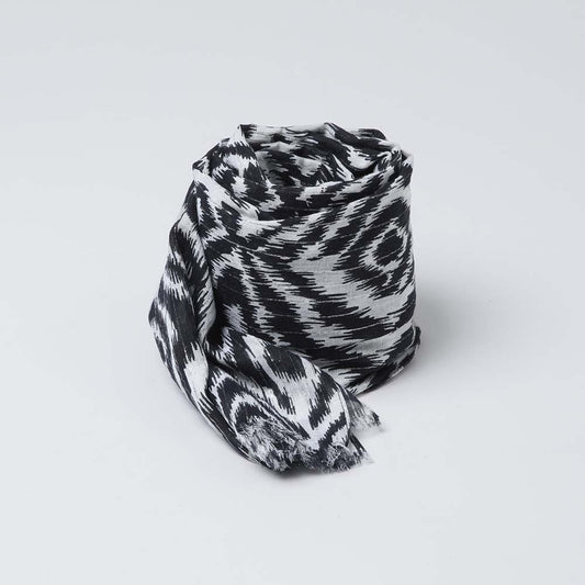 Pañuelo Estampado Luz Negro Humana