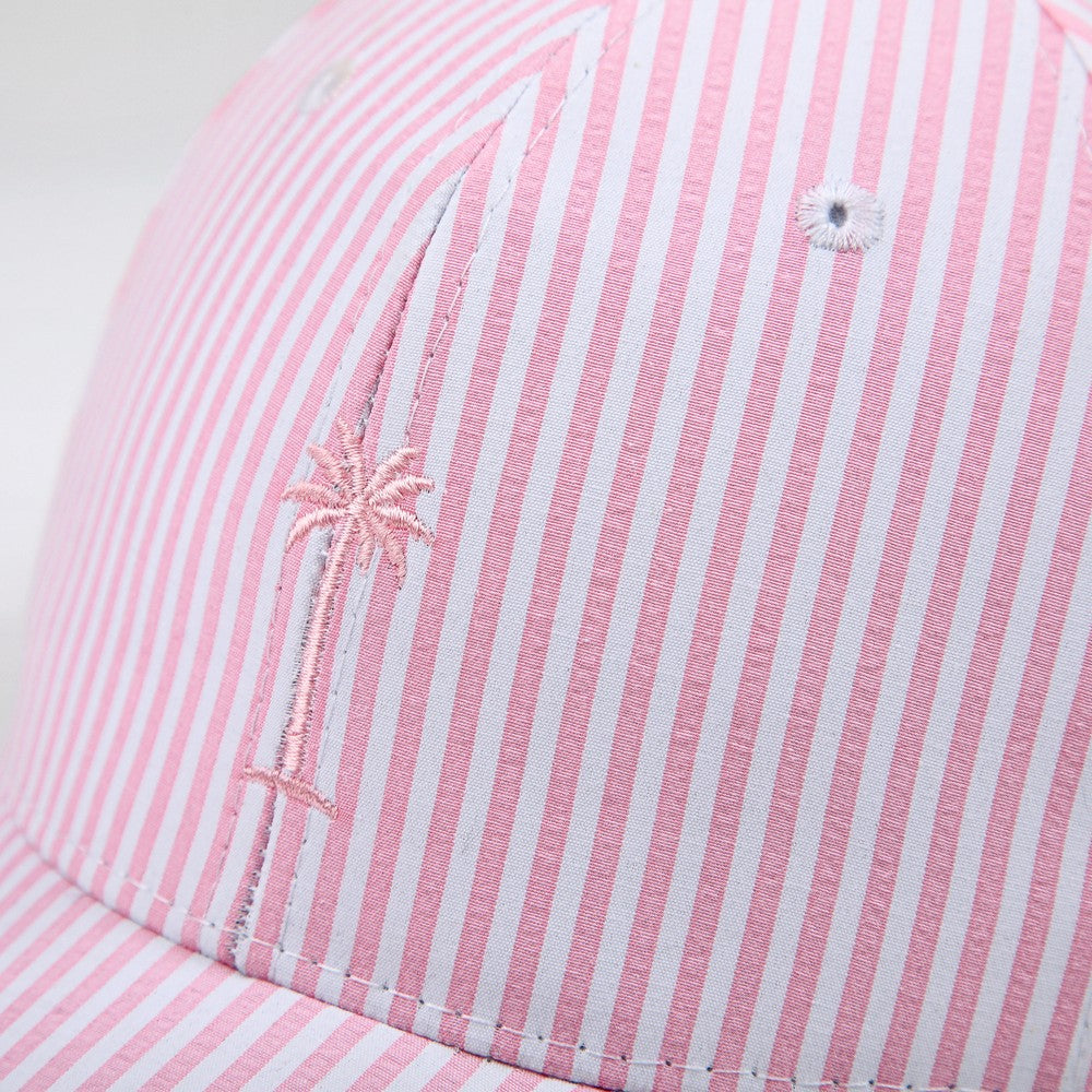 Sombrero Jockey Palm Beach Rosado Humana