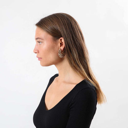 Aros Argolla Almería Dorado Humana