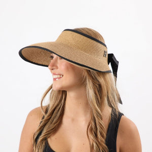 Sombrero Visera Vis Negro Humana