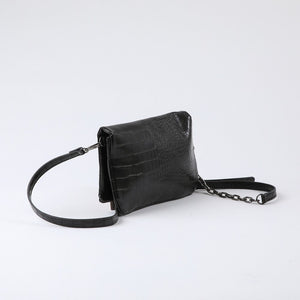 Cartera Cruzada Delia Black Humana