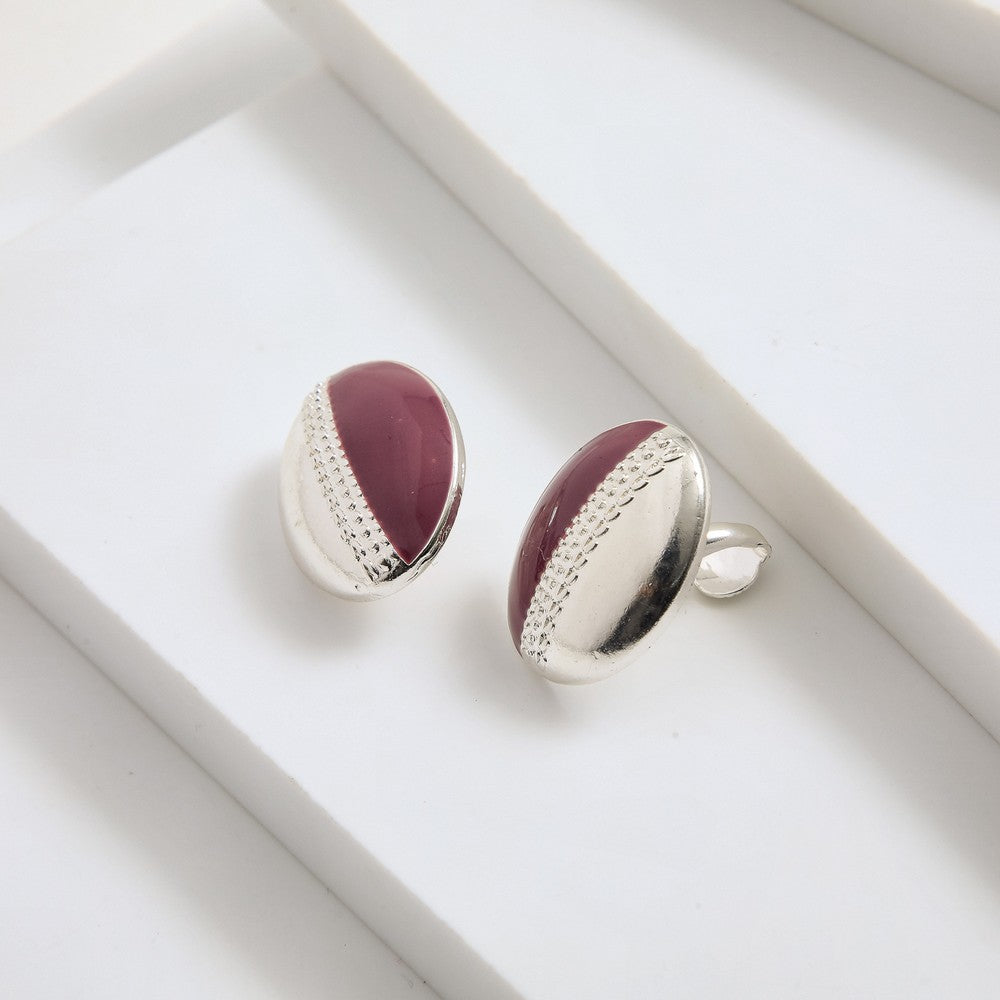 Aros Clip Janna Plateado I-D