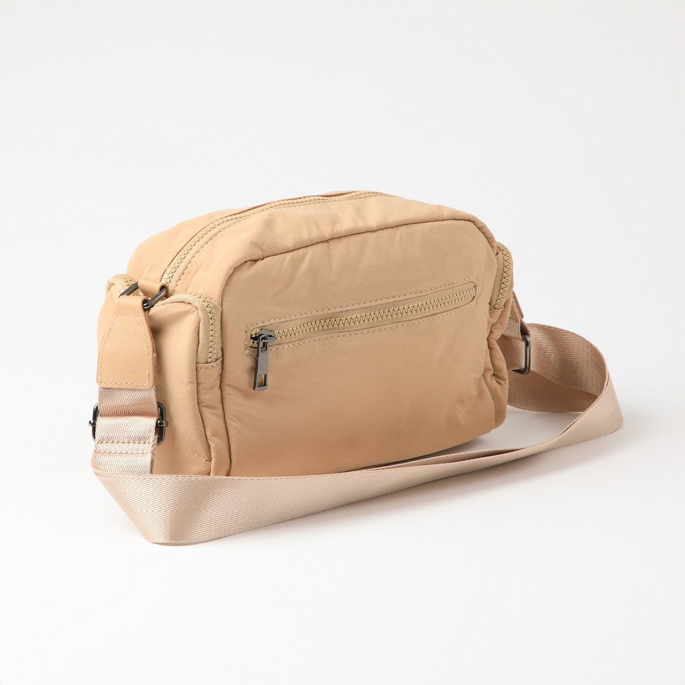 Cartera Bandolera Lecce Beige I-D