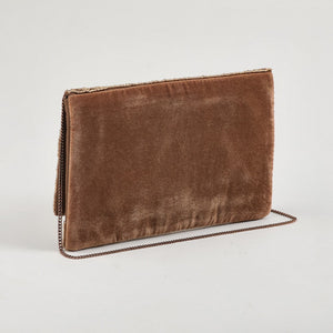 Cartera Clutch Billie Dorado Humana