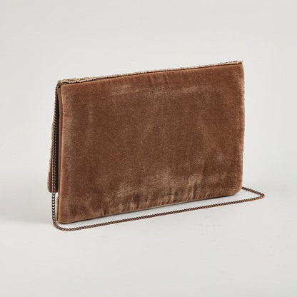 Cartera Clutch Billie Dorado Humana