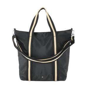 Cartera Hombro Webing Negra i-D