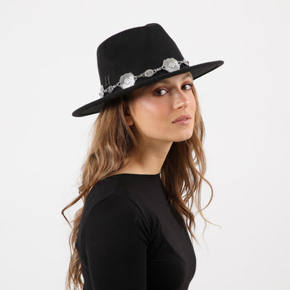 Sombrero Asclepio Negro Humana