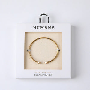 Brazalete Pulsera Malika Gold Humana